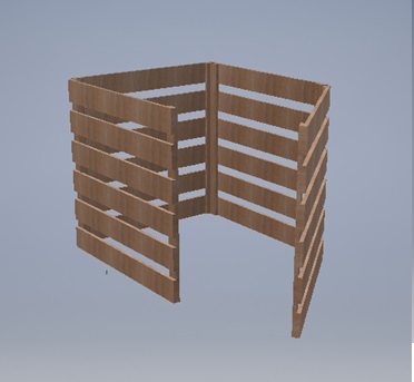 un compostador casero